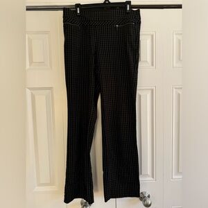 Plaid dress pants- flare